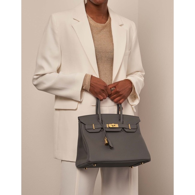 Birkin 30 Togo Gris Etain