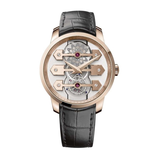 Girard-Perregaux Bridegs Tourbillon With Three Gold Bridges 45 mm Men's Watch 99280-52-000-BA6E