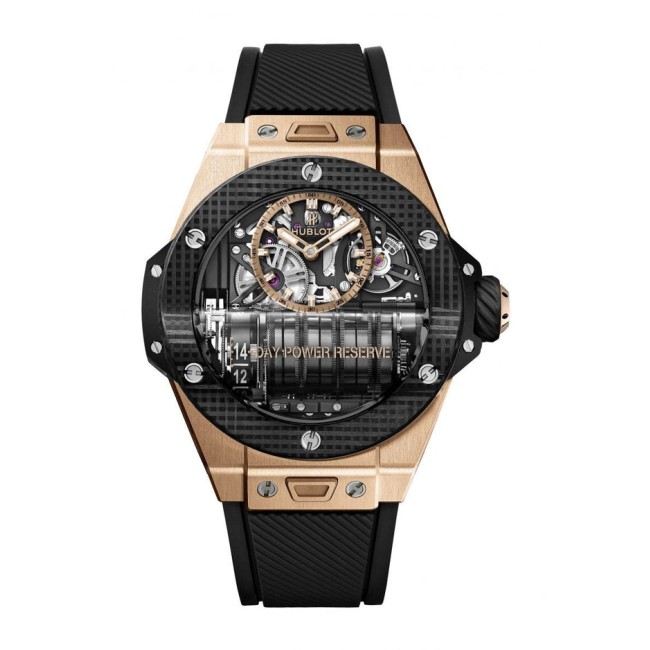 Hublot Big Bang MP-11 Power Reserve 14 Days King Gold 3D Carbon Men's Watch 911.OQ.0118.RX