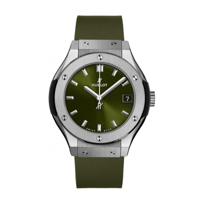 Hublot Classic Fusion Green Titanium Men's Watch 542.NX.8970.RX