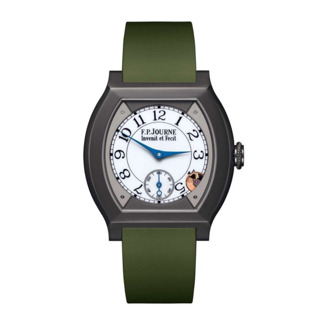 F.P.Journe 35mm élégante 40 Titalyt Woman's Watch Green strap