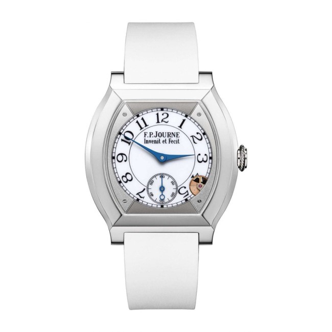 F.P.Journe 35mm élégante 40 Titanium Woman's Watch White strap