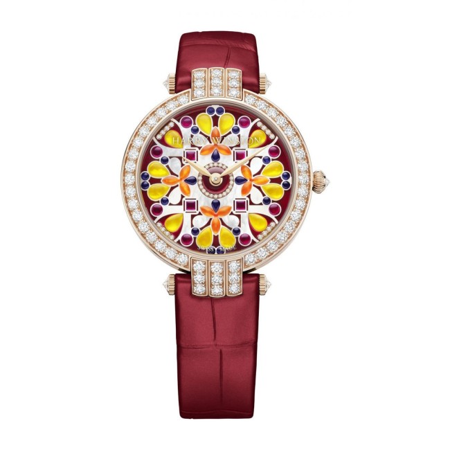 Harry Winston Premier Kaleidoscope Automatic 36mm Woman's Watch PRNAHM36RR030