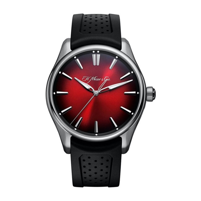 H. Moser & Cie Pioneer Centre Seconds Swiss Mad Red Men's Watch 3200-1207