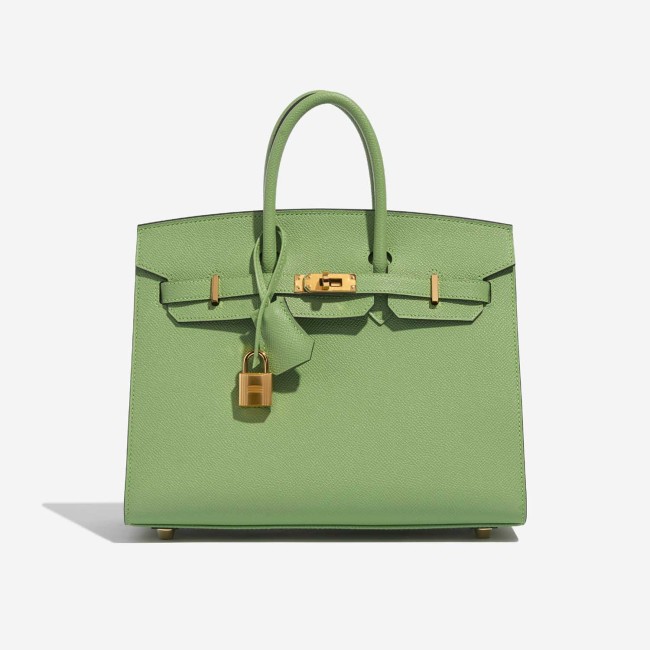 Birkin 25 Epsom Vert Criquet