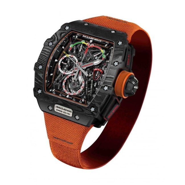 Richard Mille RM 50-03 MCLAREN F1 Men's watch Platinum,Titanium