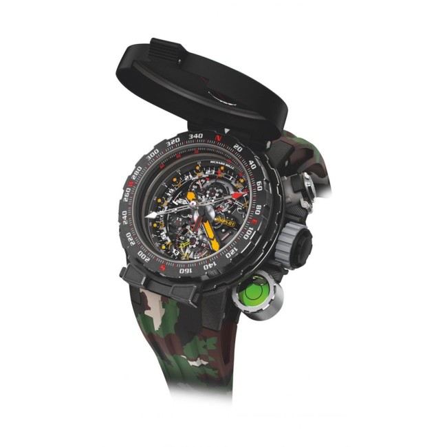 Richard Mille RM 25-01 Tourbillon Adventure Sylvester Stallone Men's watch Carbon,Titanium