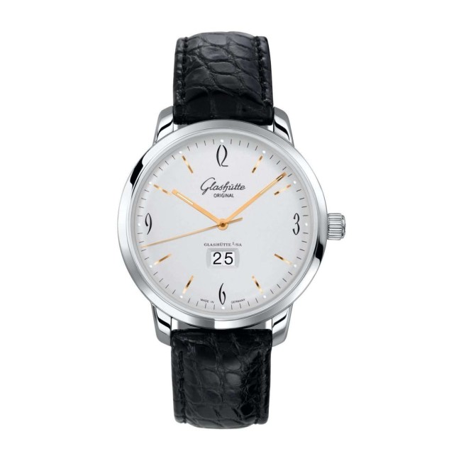 Glashütte Original Sixties Panorama Date Men's Watch 2-39-47-01-02-04