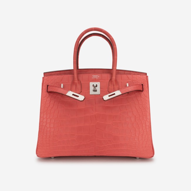 Birkin 30 Alligator Bougainvillier