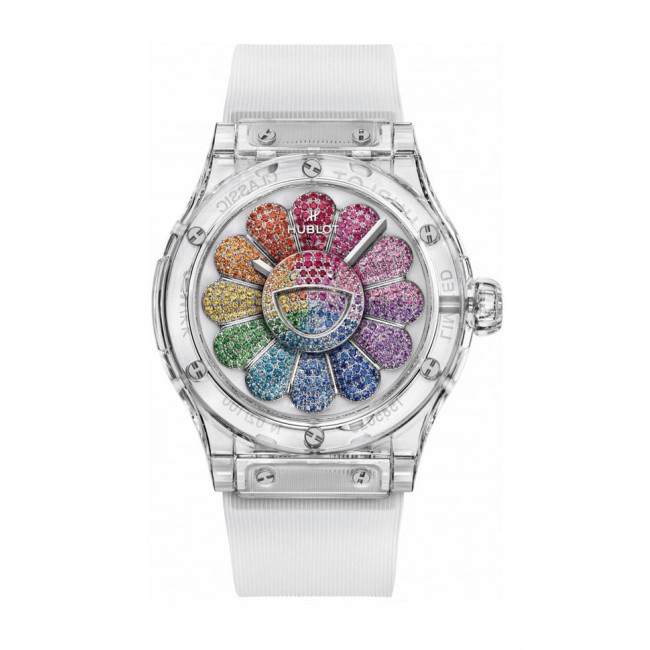 Hublot Classic Fusion Takashi Murakami Sapphire Rainbow Men's Watch 507.JX.0800.RT.TAK21