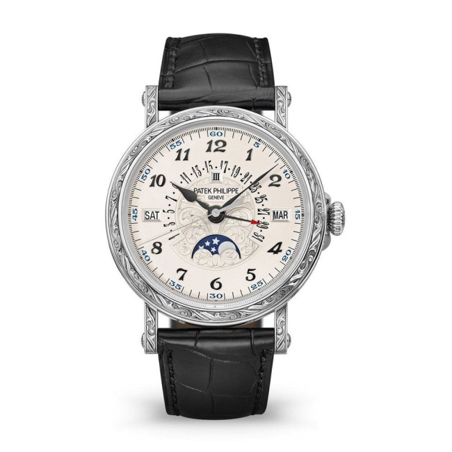 Patek Philippe Grand Complications Perpetual Calendar Retrograde Date Men's watch 5160/500G-001