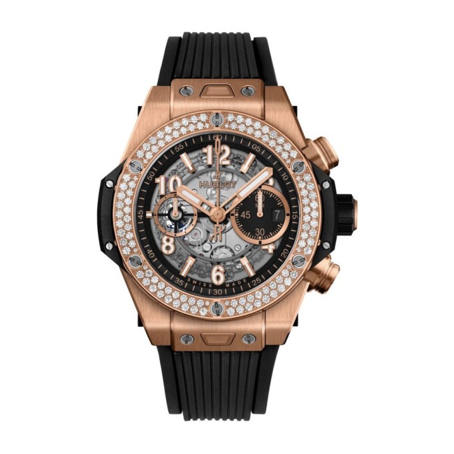 Hublot Big Bang Unico King Gold Diamonds Men's Watch 411.OX.1180.RX.1104