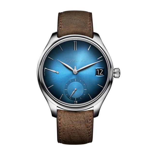 H. Moser & Cie Endeavour Perpetual Calendar Funky Blue Men's Watch 1800-0204