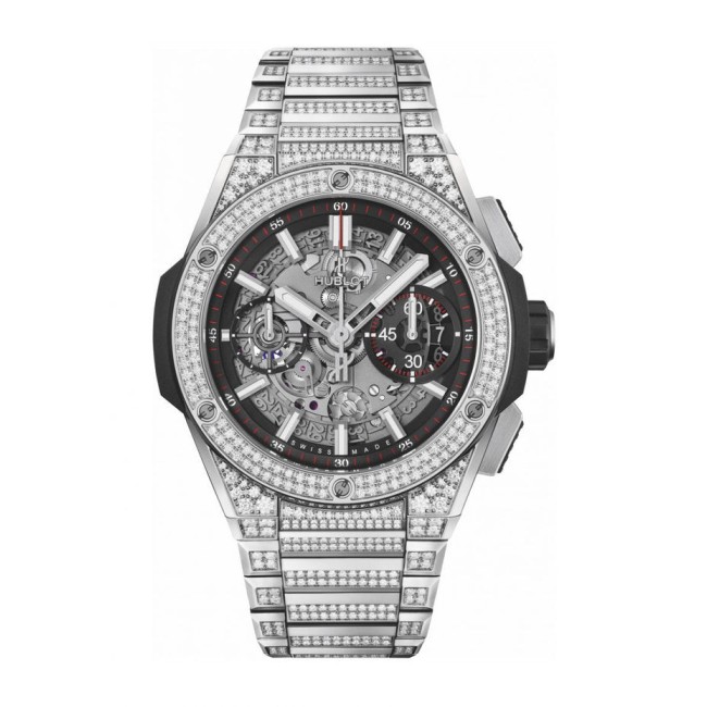 Hublot Big Bang Integral Titanium Pavé Men's Watch 451.NX.1170.NX.3704