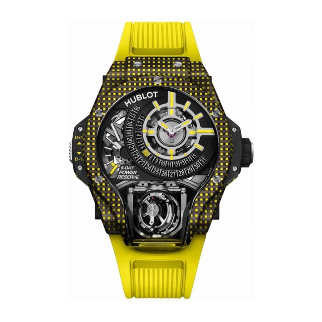 Hublot MP-09 Tourbillon Bi-Axis 5 Days Power Reserve 3D Carbone Men's Watch 909.QDY.1120.RX