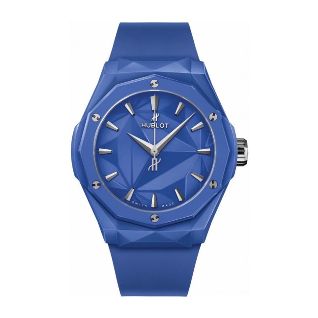 Hublot Classic Fusion Orlinski Blue Ceramic 40mm Men's Watch 550.ES.5100.RX.ORL21