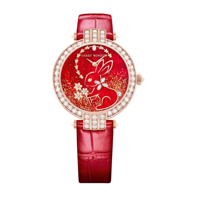 Harry Winston Premier Chinese New Year Automatic 36mm Woman's Watch PRNAHM36RR034