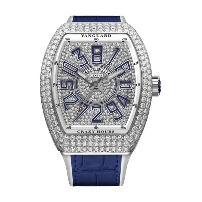 Franck Muller Vanguard Crazy Hours Men's Watch V 45 CH D CD (BU)