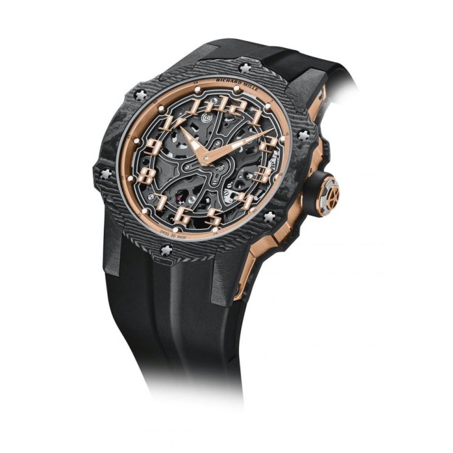 Richard Mille RM 33-02 Automatique Men's watch Rose Gold,Carbon