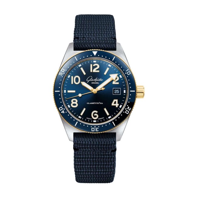 Glashütte Original Sea Q Bicolor Men's Watch 1-39-11-10-90-08