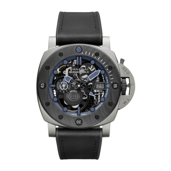 Panerai Submersible S BRABUS Blue Shadow Edition Men's watch PAM01241