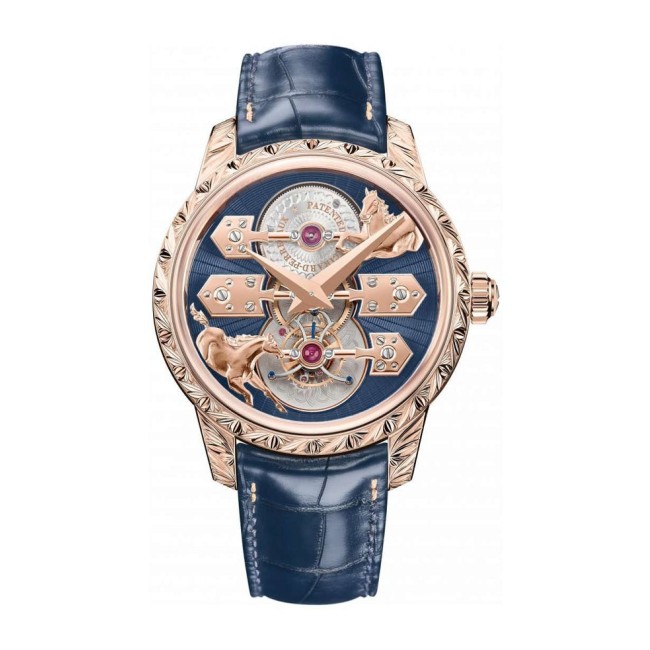 Girard-Perregaux La Esmeralda Tourbillon “A Secret” Eternity Edition Men's Watch 99274-52-000-BA6A