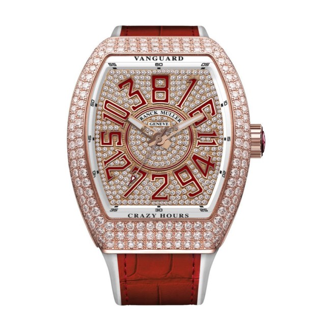 Franck Muller Vanguard Crazy Hours Men's Watch V 45 CH D CD (RG)