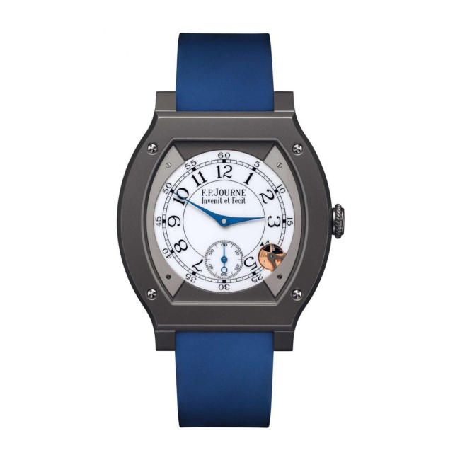 F.P.Journe 40mm élégante 48 Titalyt Men's Watch Blue strap