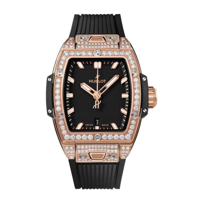 Hublot Spirit of Big Bang King Gold Pavé Woman's Watch 682.OX.1180.RX.1604