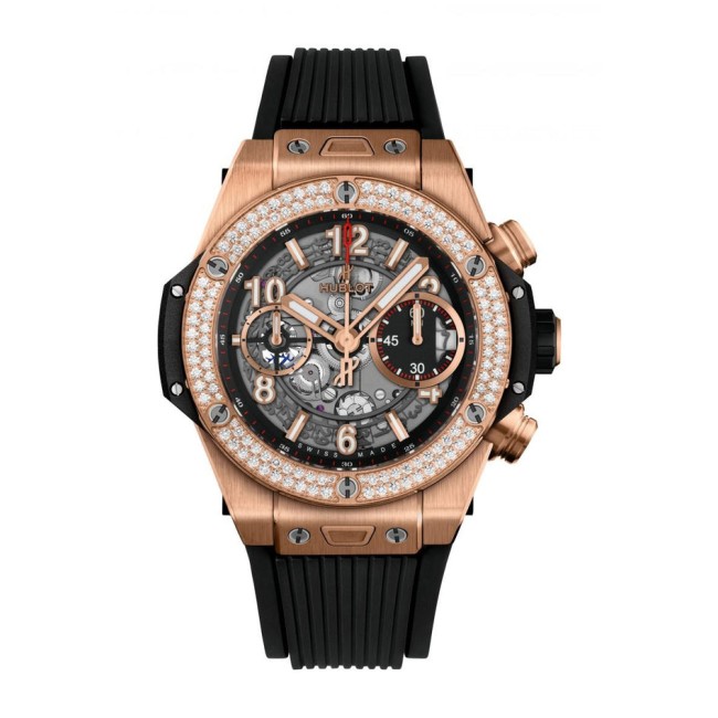 Hublot Big Bang Unico King Gold Diamonds Men's Watch 441.OX.1180.RX.1104