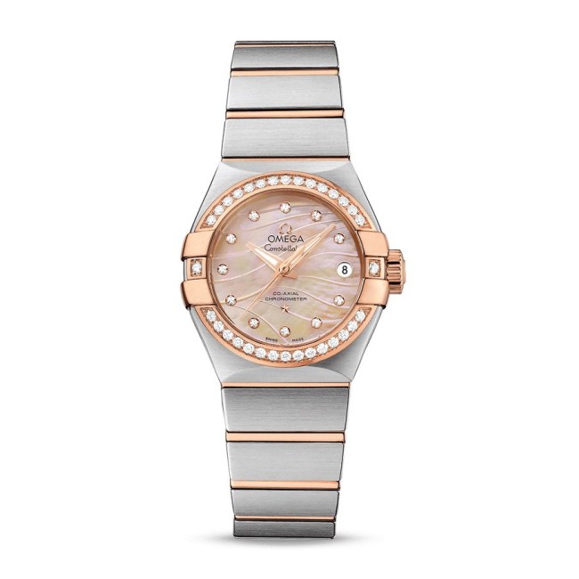 Omega Co-Axial Chronometer 27 mm Woman's watch 123.25.27.20.57.003