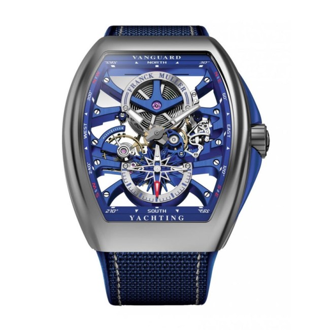 Franck Muller Vanguard Yachting Anchor Skeleton Men's Watch V 45 S6 SQT YACHT (BL) ST