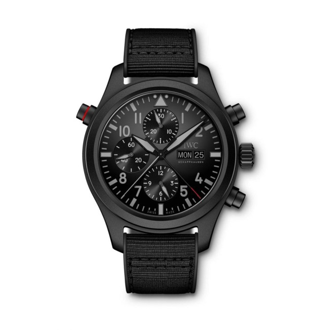 IWC Pilot’s Watch Double Chronograph TOP GUN Ceratanium Men's IW371815