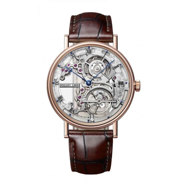 Breguet Classique Tourbillon Extra-Plat Squelette 5395 Men's Watch 5395BR/1S/9WU