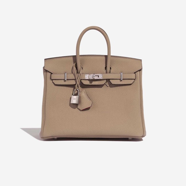 Birkin 25 Verso Togo Trench / Bougainvillier