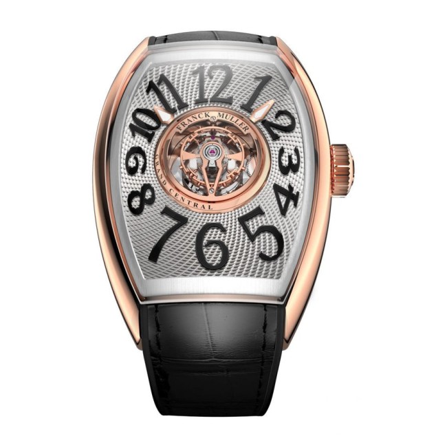 Franck Muller Grand Central Cintrée Curvex Men's Watch CX-40-T-CTR-5N-AC-5N