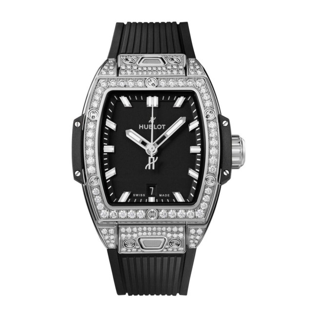 Hublot Spirit of Big Bang Steel Pavé Woman's Watch 682.SX.1170.RX.1604