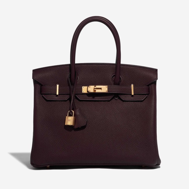 Birkin 30 Clemence Taurillon Rouge Sellier