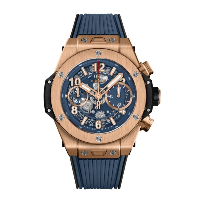 Hublot Big Bang Unico King Gold Blue Men's Watch 441.OX.5189.RX