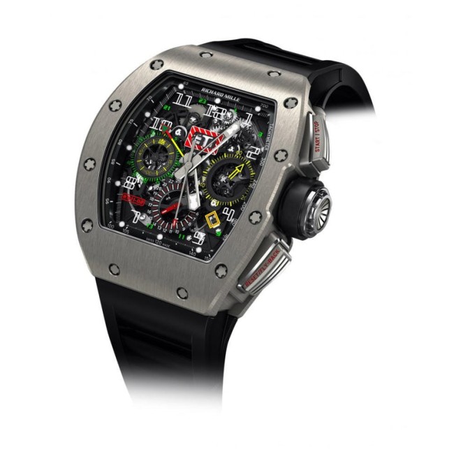 Richard Mille RM 11-02 Automatic Winding Flyback Chronograph Men's watch Titanium