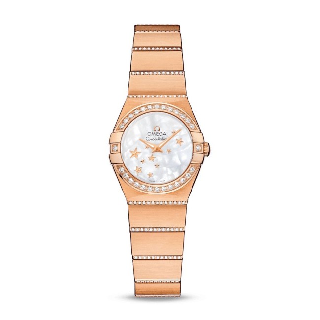 Omega Quartz 24 mm Woman's watch 123.55.24.60.05.004