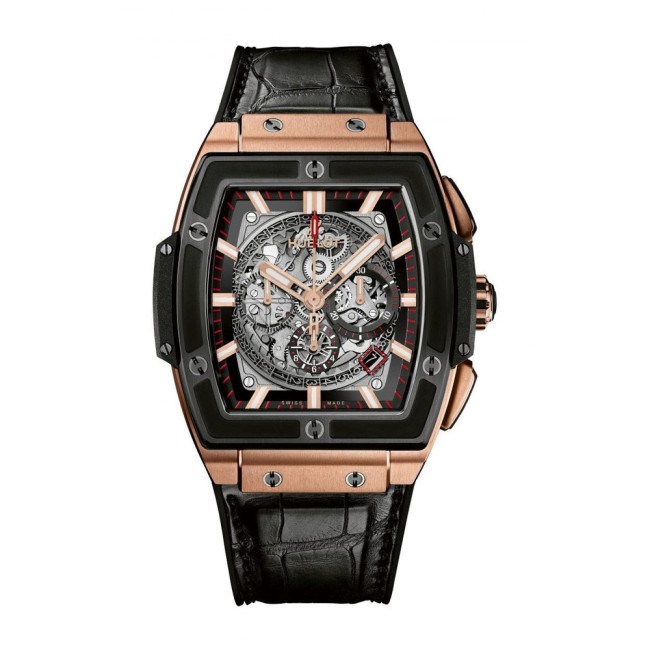 Hublot Spirit Of Big Bang King Gold Ceramic Men's Watch 641.OM.0183.LR