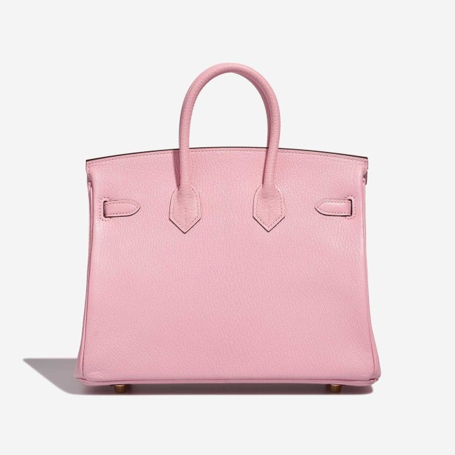 Birkin HSS 25 Chèvre Rose Sakura / Gris Perle