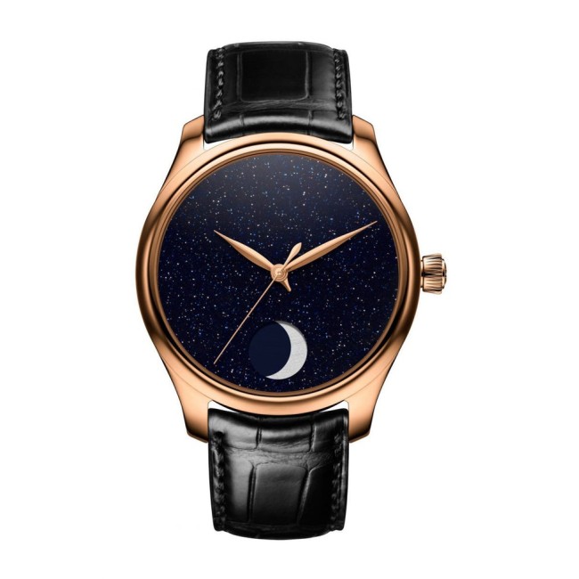 H. Moser & Cie Endeavour Perpetual Moon Men's Watch 1801-0402