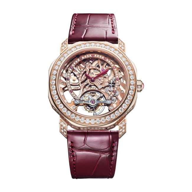 Bvlgari Octo Roma Precious Tourbillon Lumiere Woman's Watch 103751