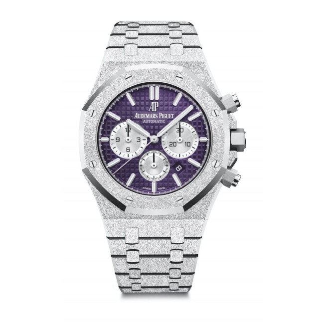 Audemars Piguet Royal Oak Frosted Gold Selfwinding Chronograph Woman's Watch 26331BC.GG.1224BC.01