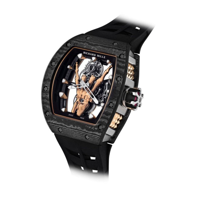 Richard Mille RM 66 Flying Tourbillon Men's watch Carbon,Titanium