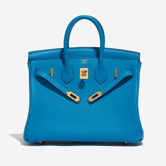 Birkin 25 Swift Blue Frida