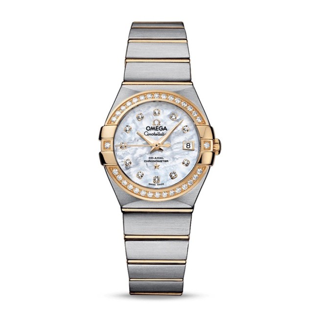 Omega Co-Axial Chronometer 27 mm Woman's watch 123.25.27.20.55.003