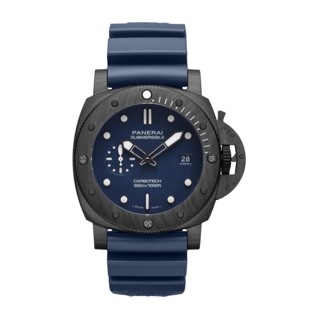 Panerai Submersible QuarantaQuattro Carbotech Blu Abisso Men's watch PAM01232